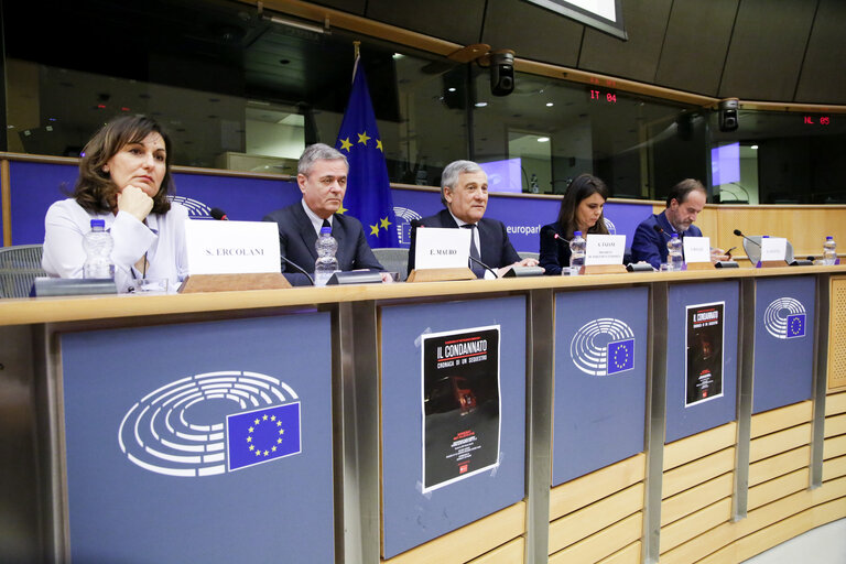 Photo 16 : Screening of a documentary movie ' Il Condannato, cronaca di un sequestro '