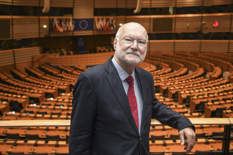 Foto 9: Joachim STARBATTY in the European Parliament in Brussels