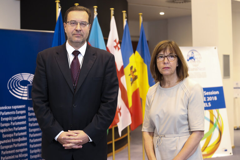 Fotografija 11: 7th Ordinary Euronest Parliamentary Assembly - - Press point