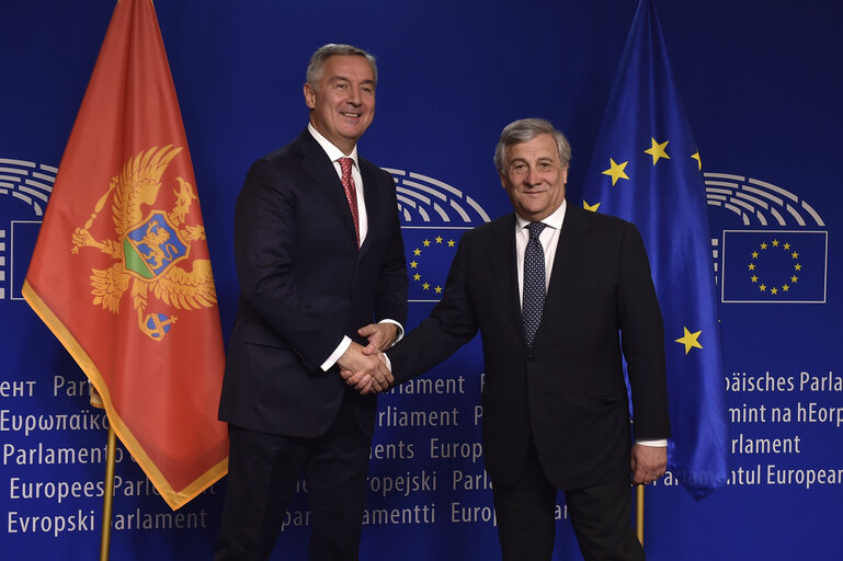 Foto 4: Visit of the President of Montenegro - Official welcome