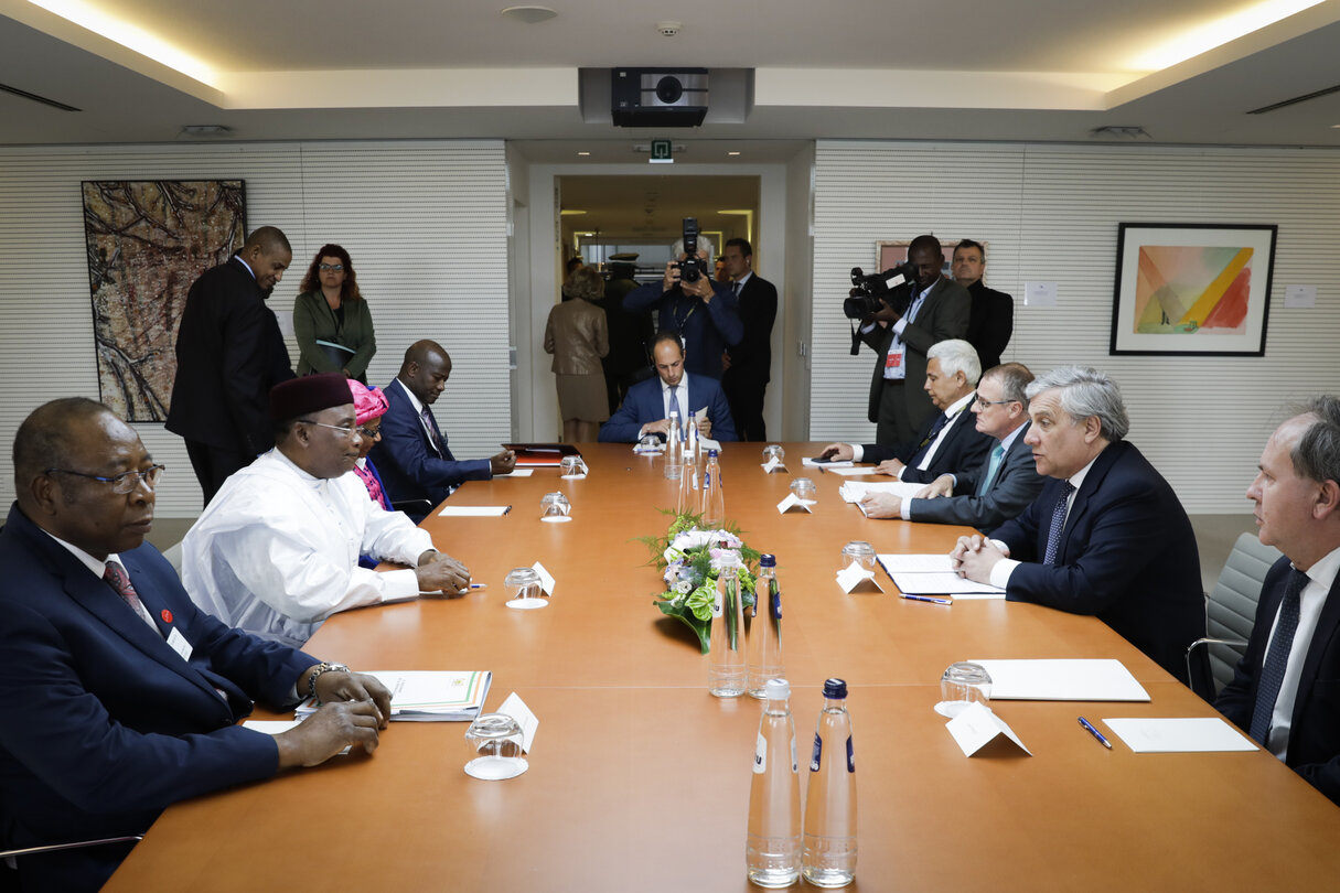Visit of the President of Niger
