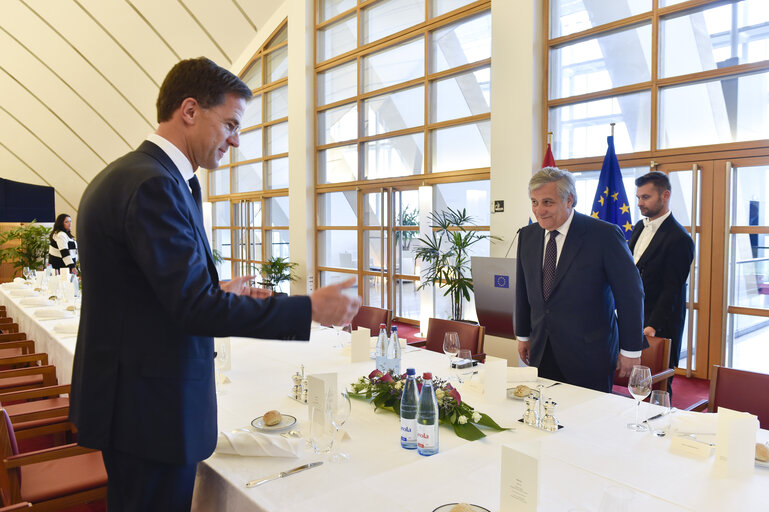 Foto 5: Visit of the Prime Minister of the Netherlands - Official lunch