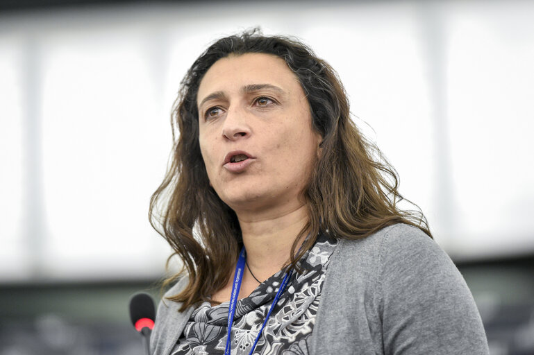 Fotografie 7: Rosa D'AMATO in the EP in Strasbourg