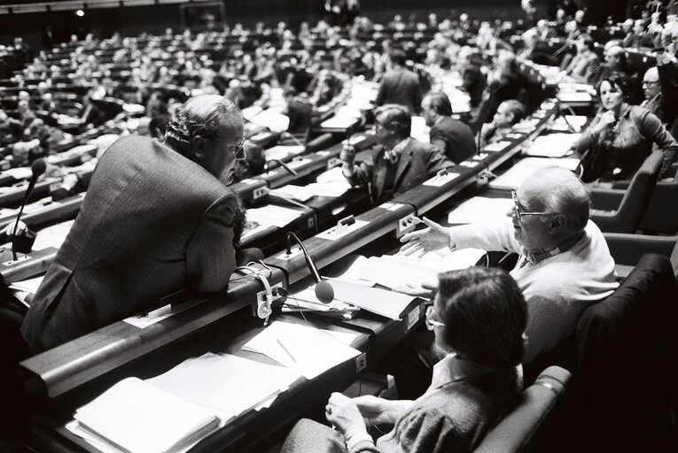 Fotografia 3: Plenary session in Strasbourg in January 1980