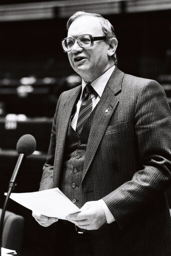 Plenary session in Strasbourg in January 1980