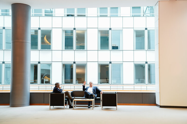 Antonio TAJANI, EP President meets with Paulo RANGEL