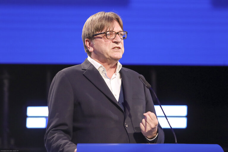 European Elections 2019 - First reactions by Political group leaders: statement by Guy VERHOFSTADT, ALDE group leader