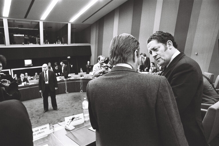 Foto 3: Plenary session in Strasbourg in December 1979.Meeting