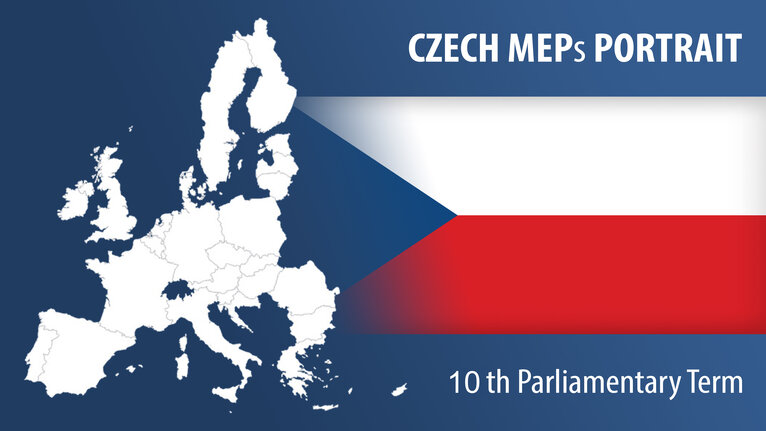 Photo 21: CZECH MEPs official portrait - 9th Parliamentary term -