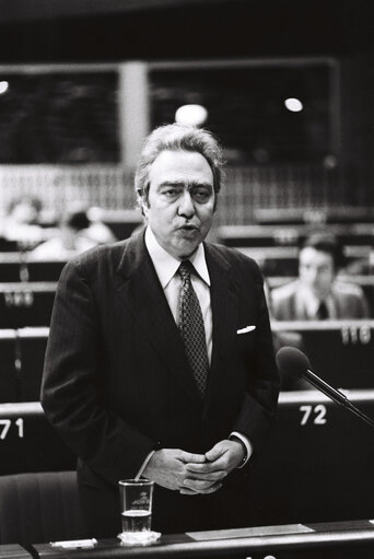 Fotografija 1: Plenary session in Strasbourg in January 1980