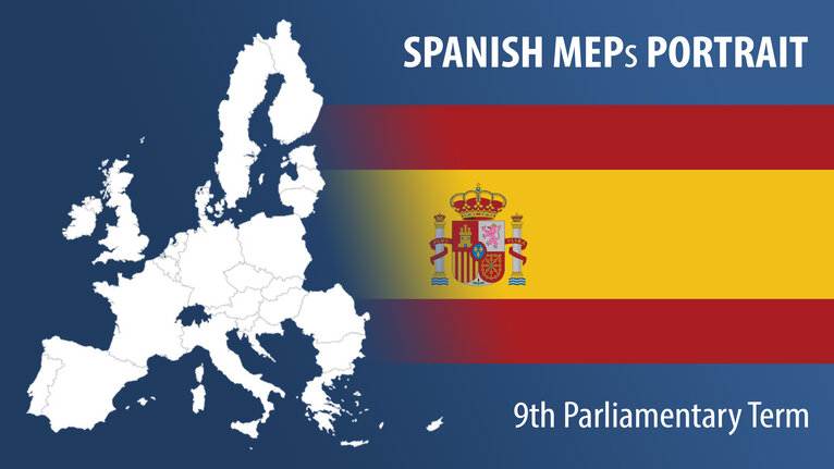 SPANISH MEPs official portrait - 9th Parliamentary term