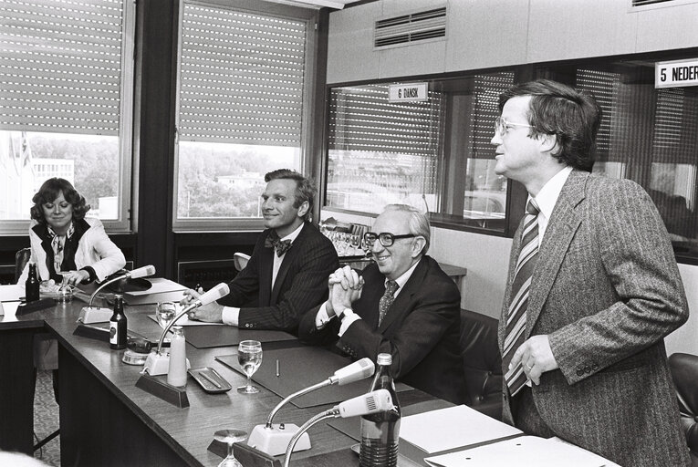 Nuotrauka 7: Meetings in Luxembourg in September 1977