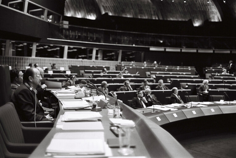 Fotografija 1: Plenary Session in Strasbourg in February 1978