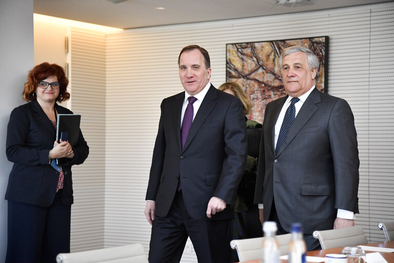 Visit of Stefan LOFVEN, Swedish Prime Minister