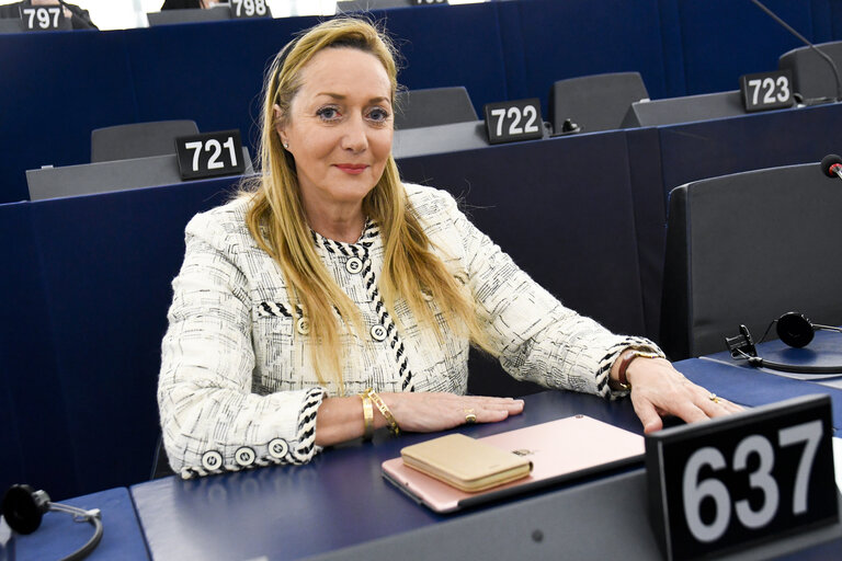 Marlene MIZZI in the EP in Strasbourg