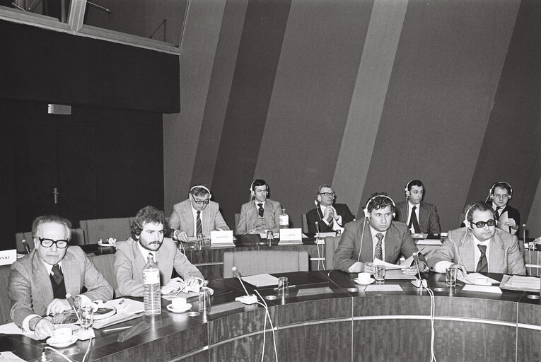 Commitee meeting in Strasbourg in March 1978