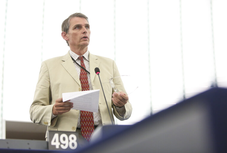 Photo 4 : Stefan GEHROLD in the EP in Strasbourg