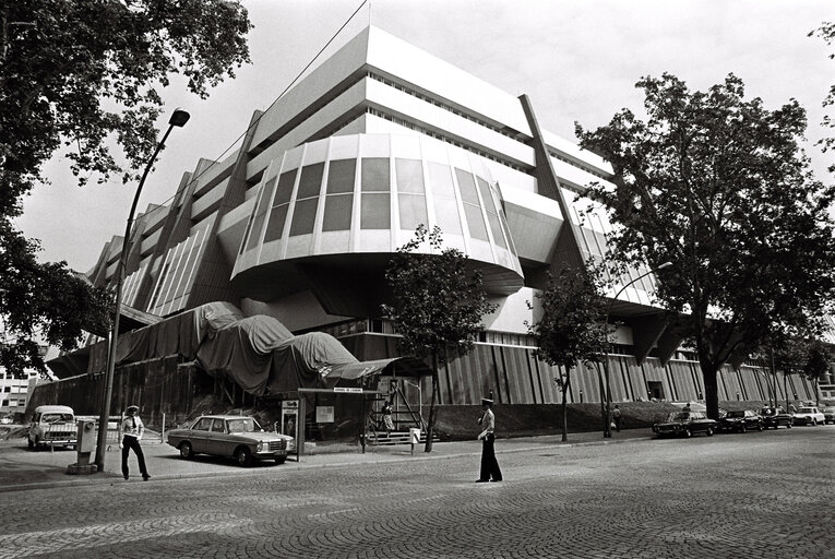 Fotagrafa 4: Palace of Europe in Strasbourg.