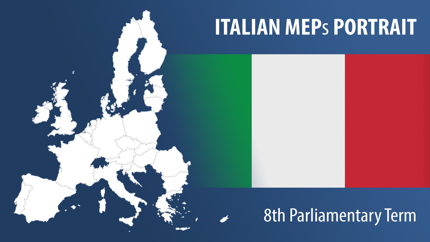 ITALIAN MEPs official portrait - 8th Parliamentary term