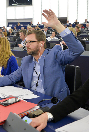 Jerome LAVRILLEUX in the EP in Strasbourg