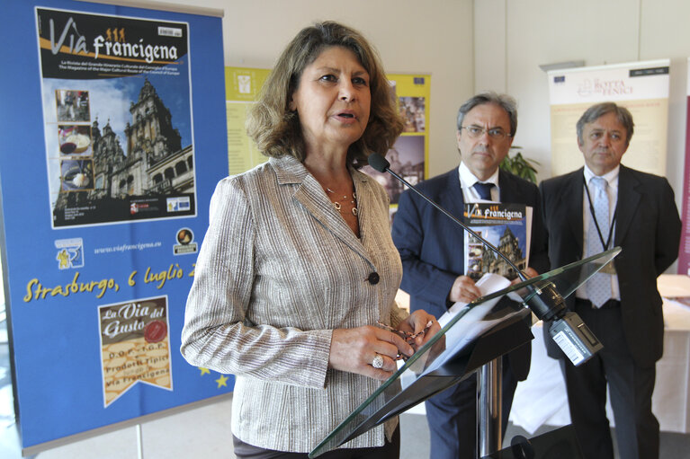 Fotagrafa 5: Launch of the magazine Via Francigena in Strasbourg