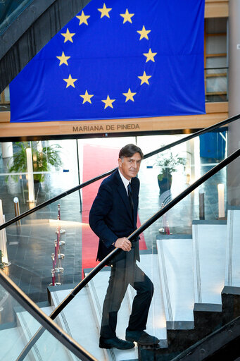 Enrico GASBARRA in the EP in Strasbourg