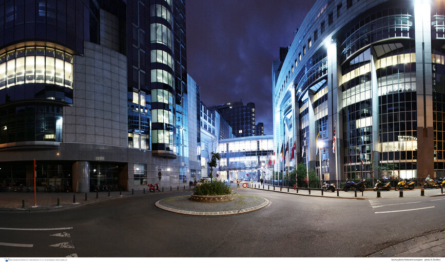 Foto 3: Panoramas of EP headquarters in Brussels