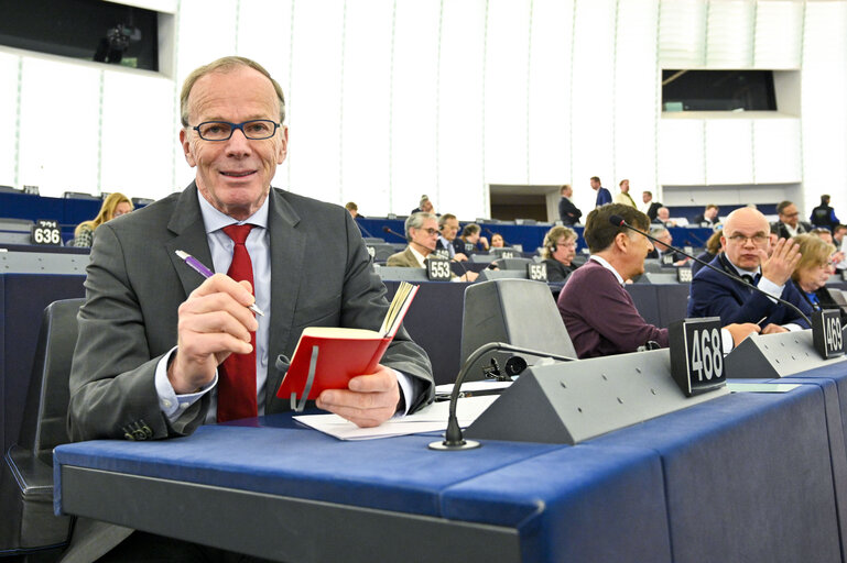 Eugen FREUND in the EP in Strasbourg