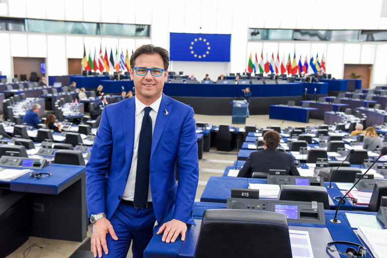 Billede 5: Angelo CIOCCA in the EP in Strasbourg