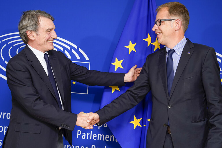 David SASSOLI, EP President meets with Markus WINKLER