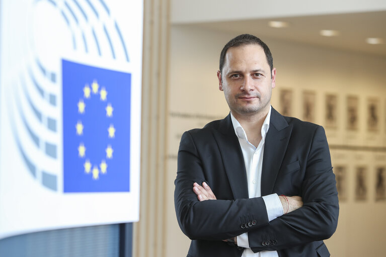 Nuotrauka 8: Petar VITANOV in the EP in Brussels