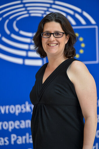 Gwendoline DELBOS-CORFIELD in the EP in Strasbourg