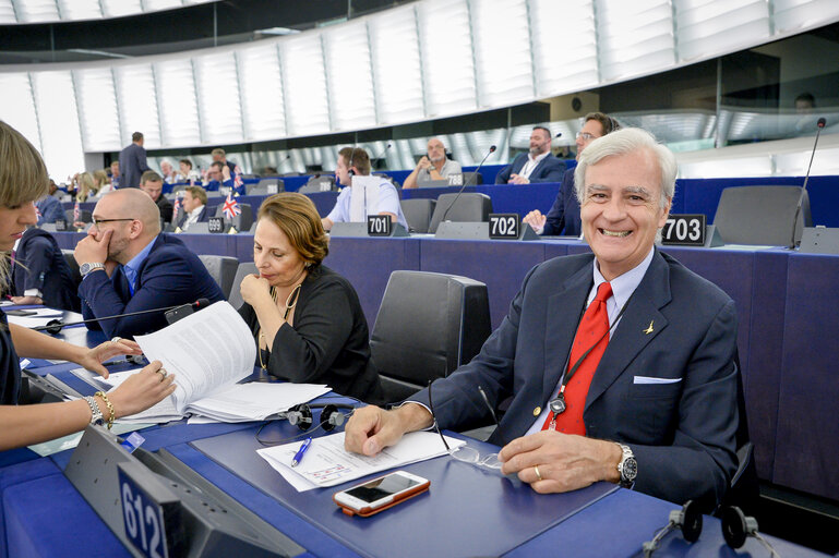 Antonio RINALDI in the EP in Strasbourg