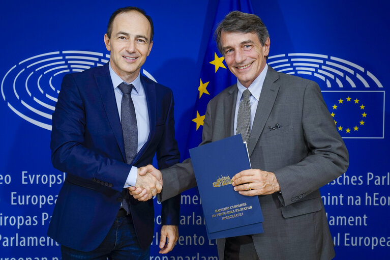 David SASSOLI, EP President meets with Andrey KOVATCHEV