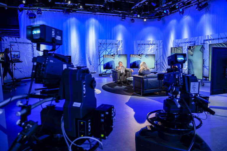 Φωτογραφία 27: David SASSOLI, EP President interviewed by France 24