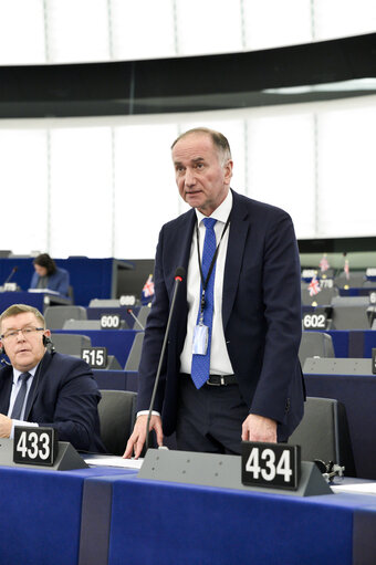 Eugen JURZYCA in the EP in Strasbourg