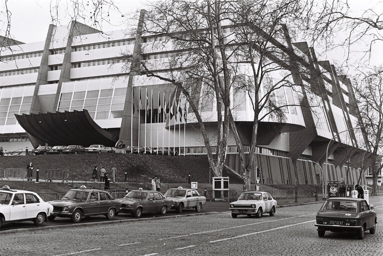 European building in Strasbourg