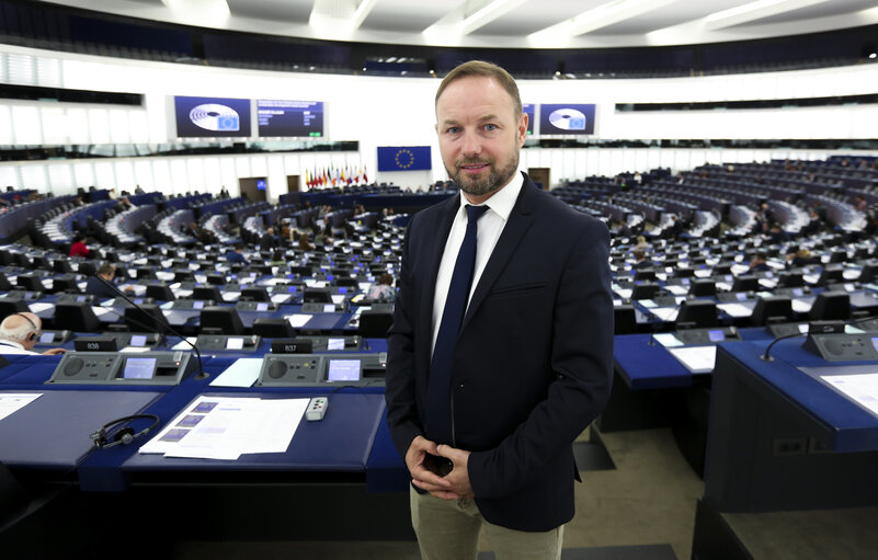 Fotografie 16: Tomasz FRANKOWSKI in the EP in Strasbourg