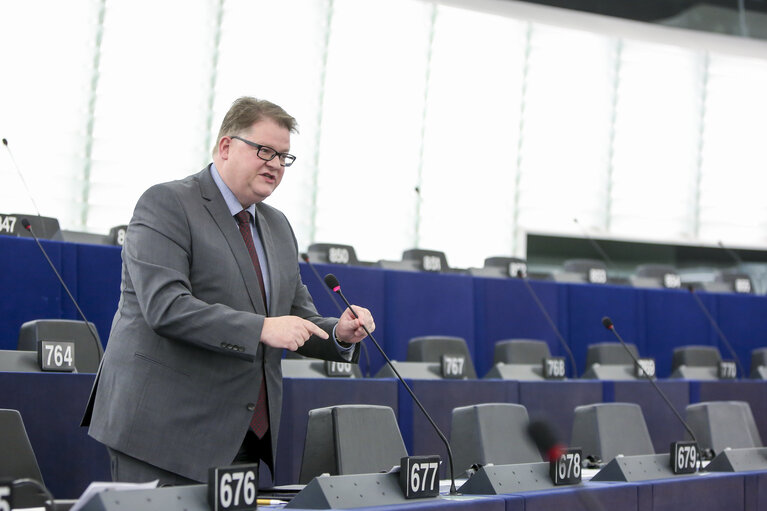 Ralf SEEKATZ in the EP in Strasbourg