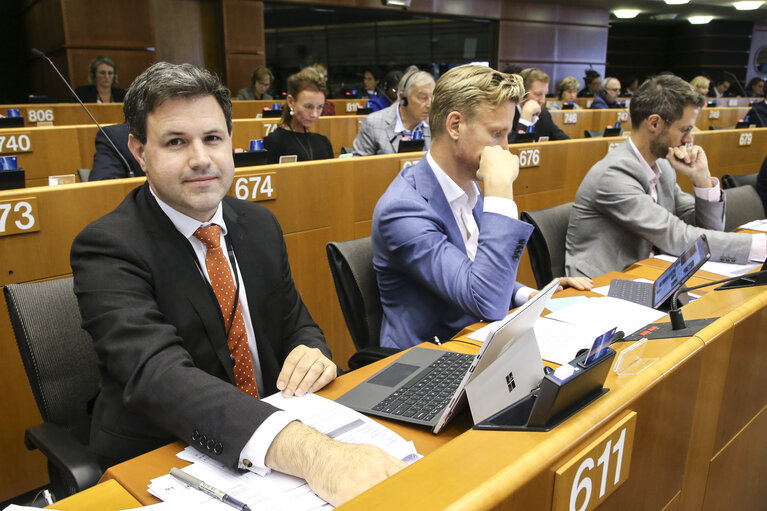 Valokuva 5: Antony HOOK in the EP in Brussels