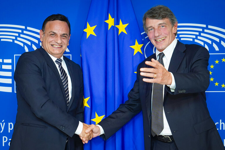 David SASSOLI - EP President meets with David CASA