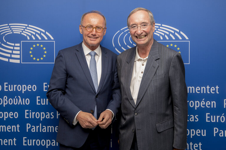 Othmar KARAS - EP Vice-president meets with Christoph LEITL