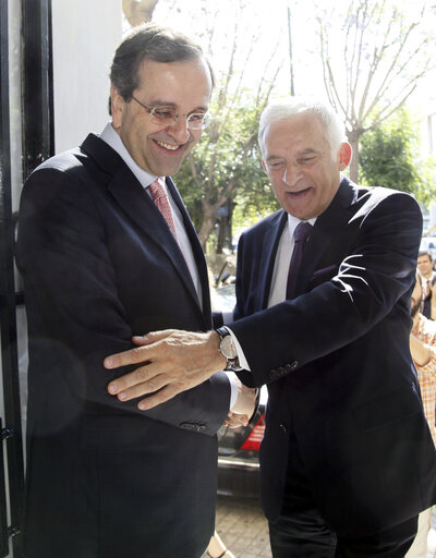 Valokuva 17: Jerzy BUZEK pays an official visit to Greece