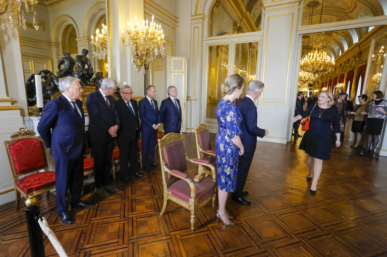 Suriet 5: New Year's Reception of the Belgian King