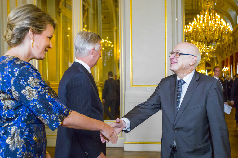 Photo 39 : New Year's Reception of the Belgian King