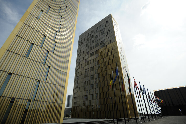 Valokuva 2: European Union buildings in Luxembourg in 2010