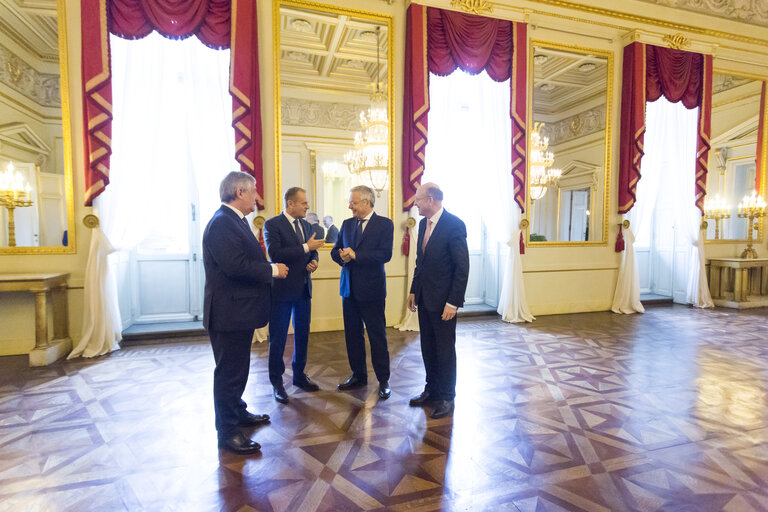 New Year's Reception of the Belgian King