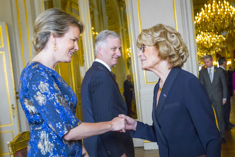 Photo 25 : New Year's Reception of the Belgian King