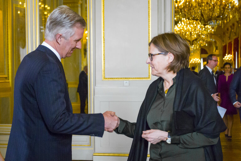 Photo 45 : New Year's Reception of the Belgian King