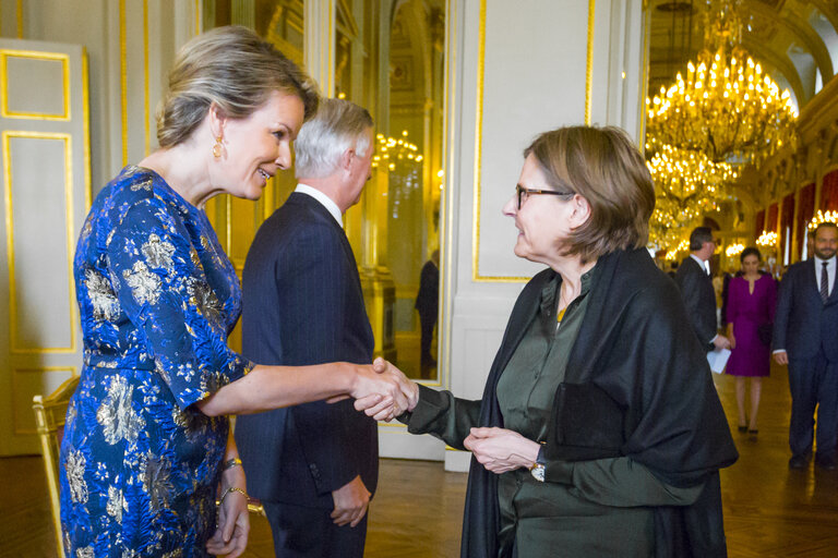 Photo 44 : New Year's Reception of the Belgian King